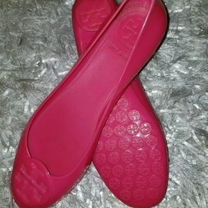 Jelly tory Burch flats
